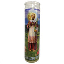 Candle San Ramon White, 8 in (12 Pack)