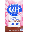 C&H, Pure Cane Sugar, Dark Brown, 1 lb (24 Pack)