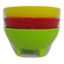Salsa Bowls 3pc Assorted Colors, 3 ct (24 Pack)
