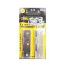 Carlo Tools, Door Hinge 2pc W-screws, 3 in (12 Pack)