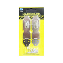 Jiahe, Door Hasp 2pc Large Silver (12 Pack)