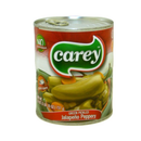Carey, Green Pickled Jalapeño Peppers, 26 oz (12 Pack)