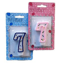 Numeric Birthday Candle