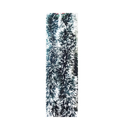 X-Mas Tinsel Garland Green & White, 9 ft (12 Pack)