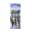 Wire Brush Set, 3 ct, 6.5 in (36 Pack)