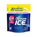 Dentyne, Ice Gum 20pc Pouch Peppermint, 20 ct (24 Pack)