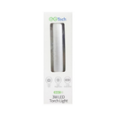 Eg Tech, 3W LED Torch Light Silver, 4 in (12 Pack)
