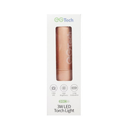 Eg Tech, LED Torch Light Rose Gold, 4 in (12 Pack)