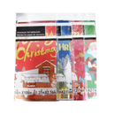 X-Mas Table Cover 54X108 Foil Assorted (12 Pack)