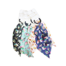 UBC, Hair Elastic Ties With Clips Assorted Colors, 4 ct (12 Pack)