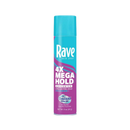 Rave, Hair Spray 4 X Mega Hold Unscented, 11 oz (12 Pack)