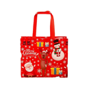 X-Mas Tote Bag 47X36X10 cm Assorted (12 Pack)