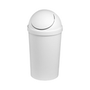 Sterilite, Wastebasket White Round, 12 qt (6 Pack)
