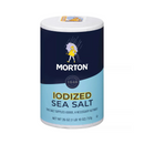 Morton, Sea Salt Iodized, 26 oz (12 Pack)