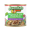 Juanita's, Pork Hominy Soup With Green Chilis, 25 oz (12 Pack)
