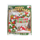X-Mas Balloon Decoration, 64 ct (10 Pack)