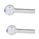 Glass Pipe Clear, 4 in (50 Pack)