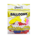 Balloons Flower Design Assorted Colors, 8 ct (12 Pack)
