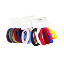 Hair Elastic Bands Assorted Colors, 8 ct (12 Pack)