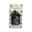 Danhong, Hair Rubber Bands Black & White (12 Pack)