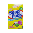 PowerHouse, Soap Pads Steel Wool Heavy Duty, 8 ct (12 Pack)