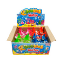 Bubbles Water, Toy Bubbles With Whistle Fish Assorted Colors (24 Pack)