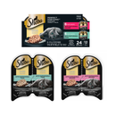 Sheba, Cat Food Twin Pack Assorted, 1.32 oz (24 Pack)