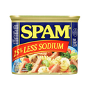 Spam, 25% Less Sodium, 12 oz (12 Pack)
