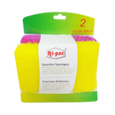 Ri-Pac, Sparkle Sponges Assorted Colors, 2 ct (36 Pack)