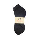 Ma-Me-O, Men Socks Low Top 9-11 Black, 4 ct (3 Pack)