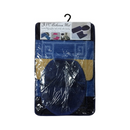 H & B Bathroom Mat 3pc Square Assorted Colors, 3 ct (12 Pack)