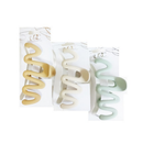Hair Clip Large Assorted Colors (12 Pack)