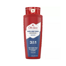 Old Spice, Hair & Body Wash 3 In 1, 18 oz (4 Pack)