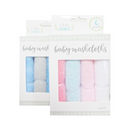 Le Bebe, Baby Washcloths Assorted Colors 4 ct, 10 oz (12 Pack)