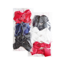 Hair Metal Snaps With Bow Assorted, 6 ct (12 Pack)