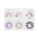 UBC, Pre-Glued Nails Assorted Colors, 12 ct (12 Pack)