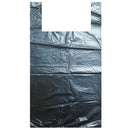 T-Shirt Bags Black 12X7X22, 300 ct (1 Pack)
