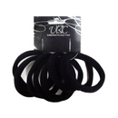 UBC, Hair Elastic Bands 8pc Black, 8 ct (12 Pack)
