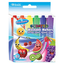 Bazic, Washable Scented Markers 6pc Assorted, 6 ct (24 Pack)