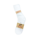 Ma-Me-O, Men Crew Socks 11-13 White, 4 ct (3 Pack)