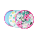 Serving Plate Tin Hello Summer, 10 in (18 Pack)