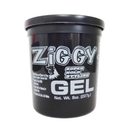 Ziggy, Hair Gel Black Super Hold, 8 oz (24 Pack)