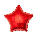 Balloons Foil Red Star, 16 in (10 Pack)