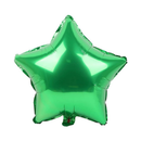 Balloons Foil Green Star, 16 in (10 Pack)