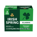 Irish Spring, Bar Soap 2 ct Original, 6.4 oz (36 Pack)