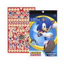 Sonic, Sticker Book Sonic 4 Sheets (24 Pack)