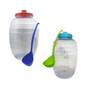 Vitrolero with Lid & Ladle Assorted Colors, 5 gal (8 Pack)