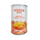 Mission Pride, Apricot Halves Unpeeled, 15 oz (24 Pack)