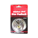 Disc Padlock Stainless Steel, 60 mm (12 Pack)
