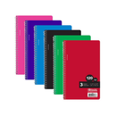 Bazic, Notebook 3 Subj 9½ X 5.75 C-R Assorted, 120 ct (24 Pack)